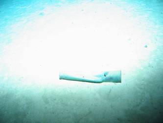 Compressed 4-inch shell casing